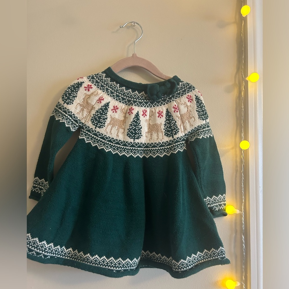 12M - girls Christmas dress